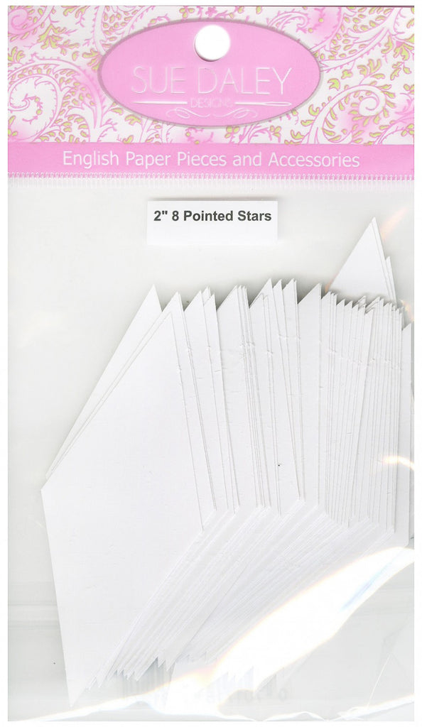 2in 8 Pointed Star Papers (50 pieces per bag) Sue Dailey