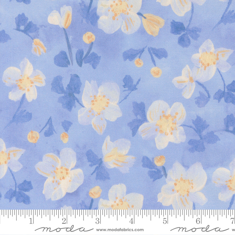 Sweet Cecily - Hyacinth - 24641 14 - Moda - watercolor