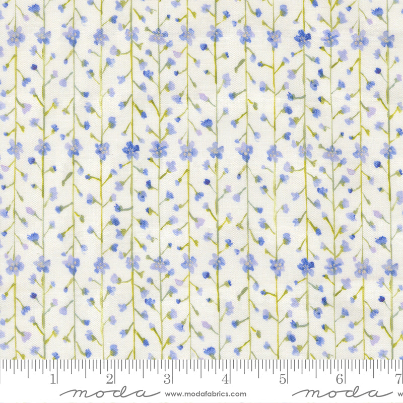 Sweet Cecily - Hyacinth - 24645 11 - Moda - watercolor