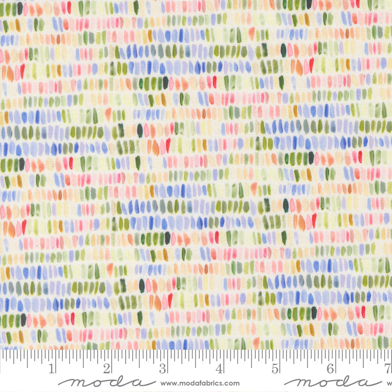 Sweet Cecily - Hyacinth - 24647 11 - Moda - watercolor