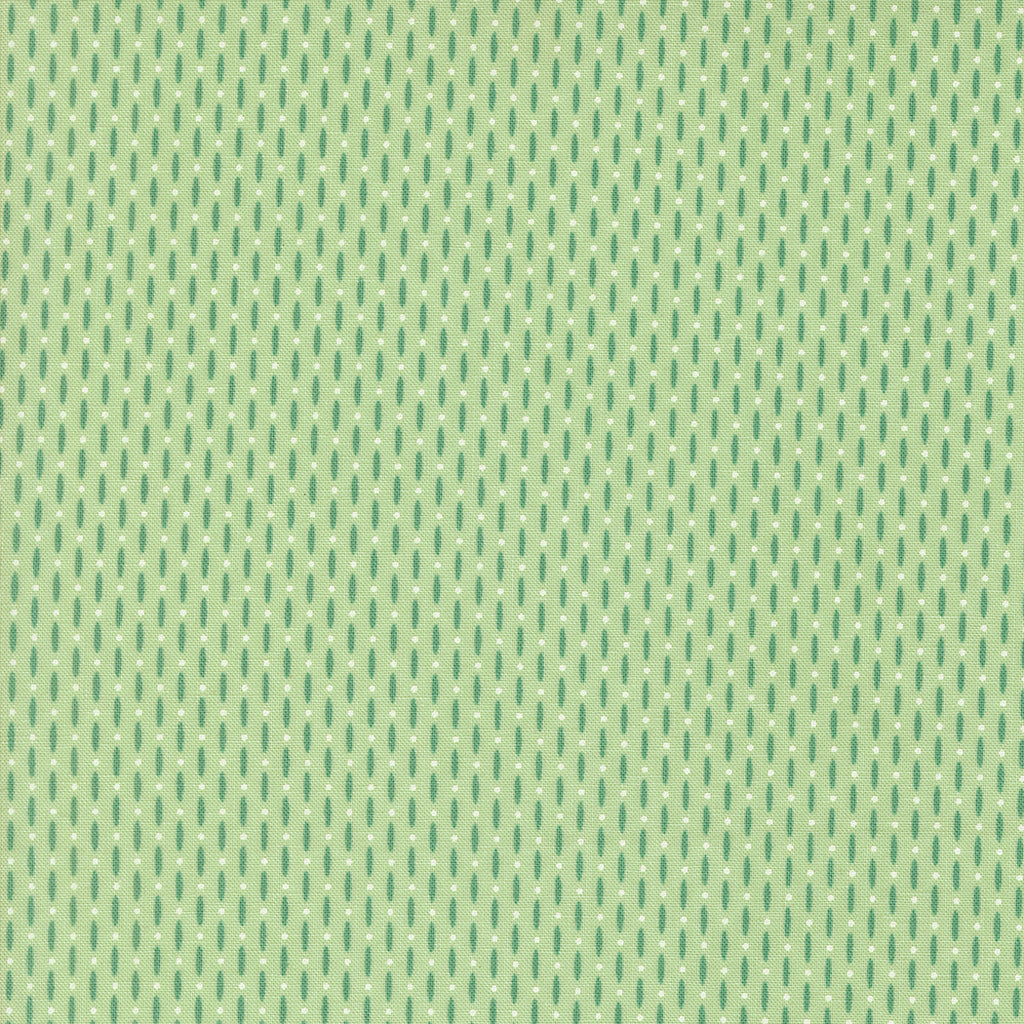 Raspberry Summer - Sherri & Chelsi  -  Moda Fabrics - Beaded Blenders - Mint - Green