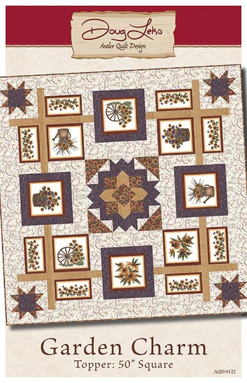 Garden Charm - Pattern - AQD 0122 - Antler Quilt Design 