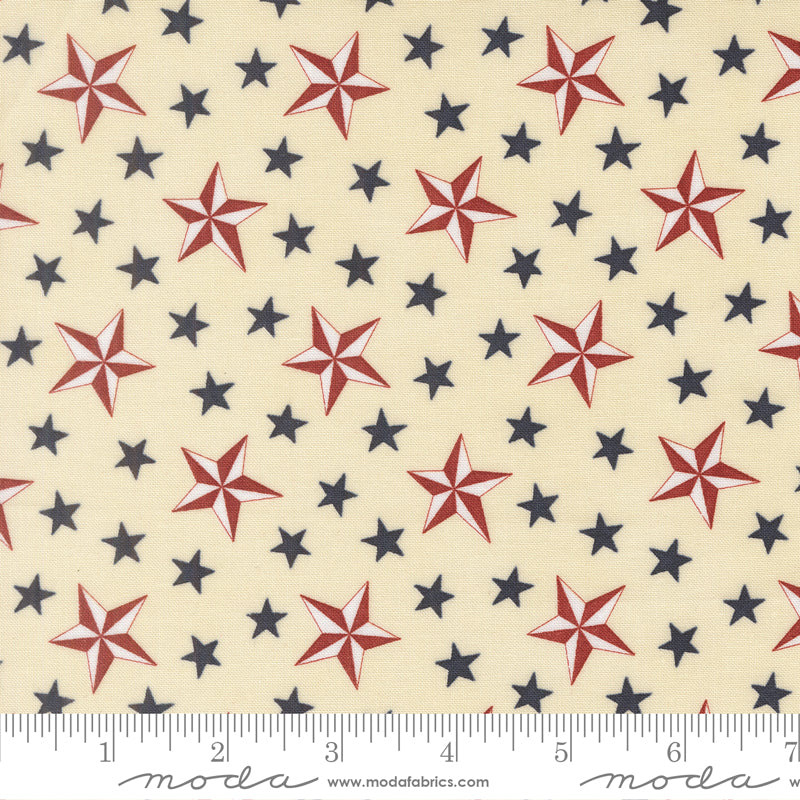 America 250 Years - Brave Crimson - 56181 11 - Moda - stars - Americana - Patriotic
