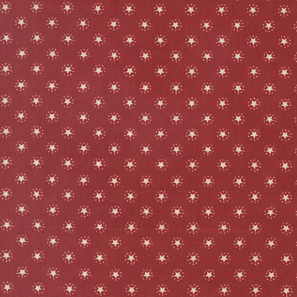 America 250 Years - Brave Crimson - 56182 22 - Moda - stars