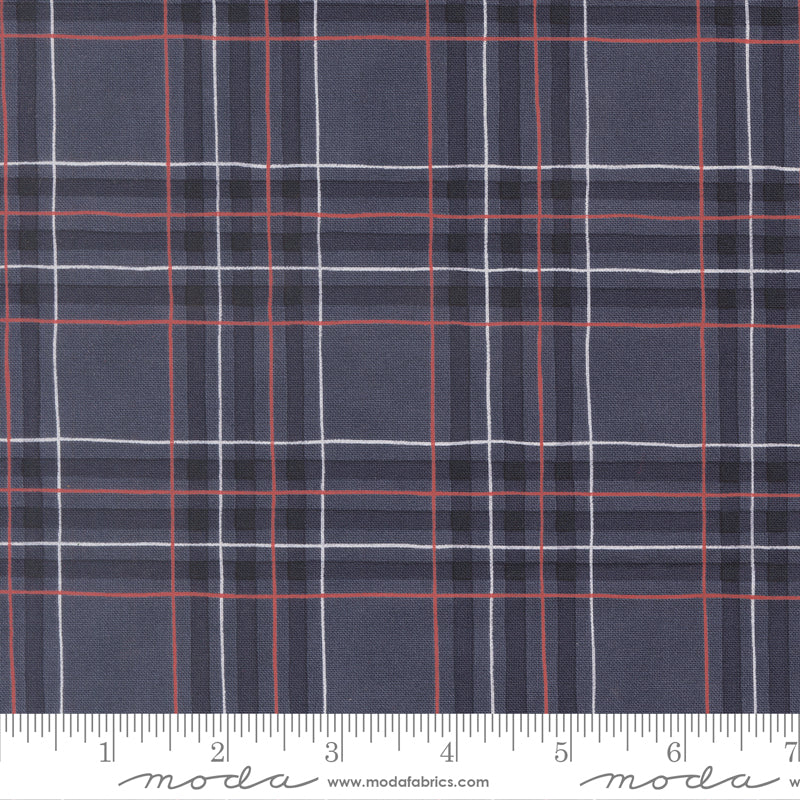 America 250 Years - Patriot Blue - 56183 15 - Moda - Patriotic Plaid Checks and Plaids