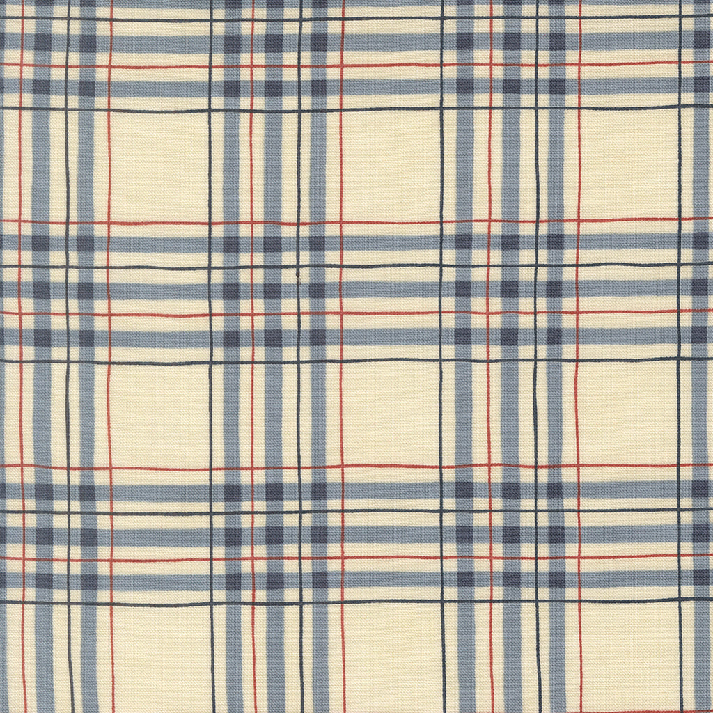 America 250 Years - Patriot Blue - 56183 26 - Moda - Patriotic Plaid Checks and Plaids