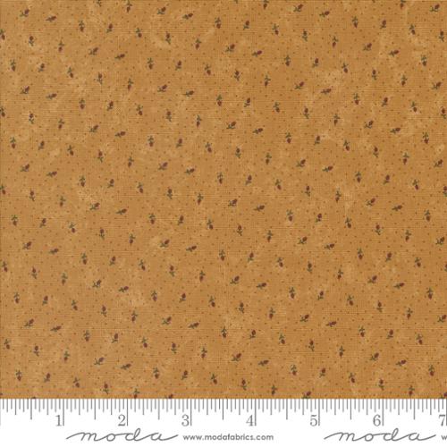 Daisy Lane - Moda - craft town fabrics - Daisy Lane Sunflower - 9768 12 - Moda - Gold Rosebuds Ditsy