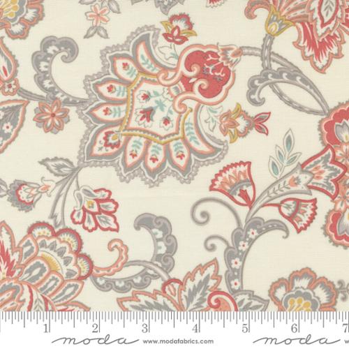 Sandalwood - 3 Sisters - Moda - Opal - Cream - Red - Gray