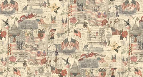 3 Sisters Patriotic - Porcelain - 44372 11 - Moda