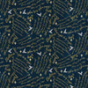 Silent Night - Blank Studio - Studio 731 Words Texture - Navy  - 8 inch