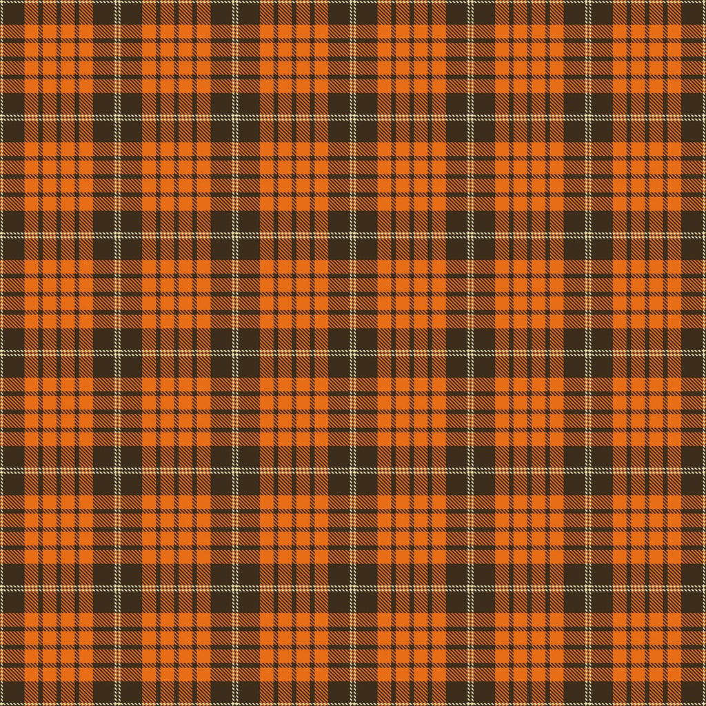 Awesome Autumn Brown and orange plaid.