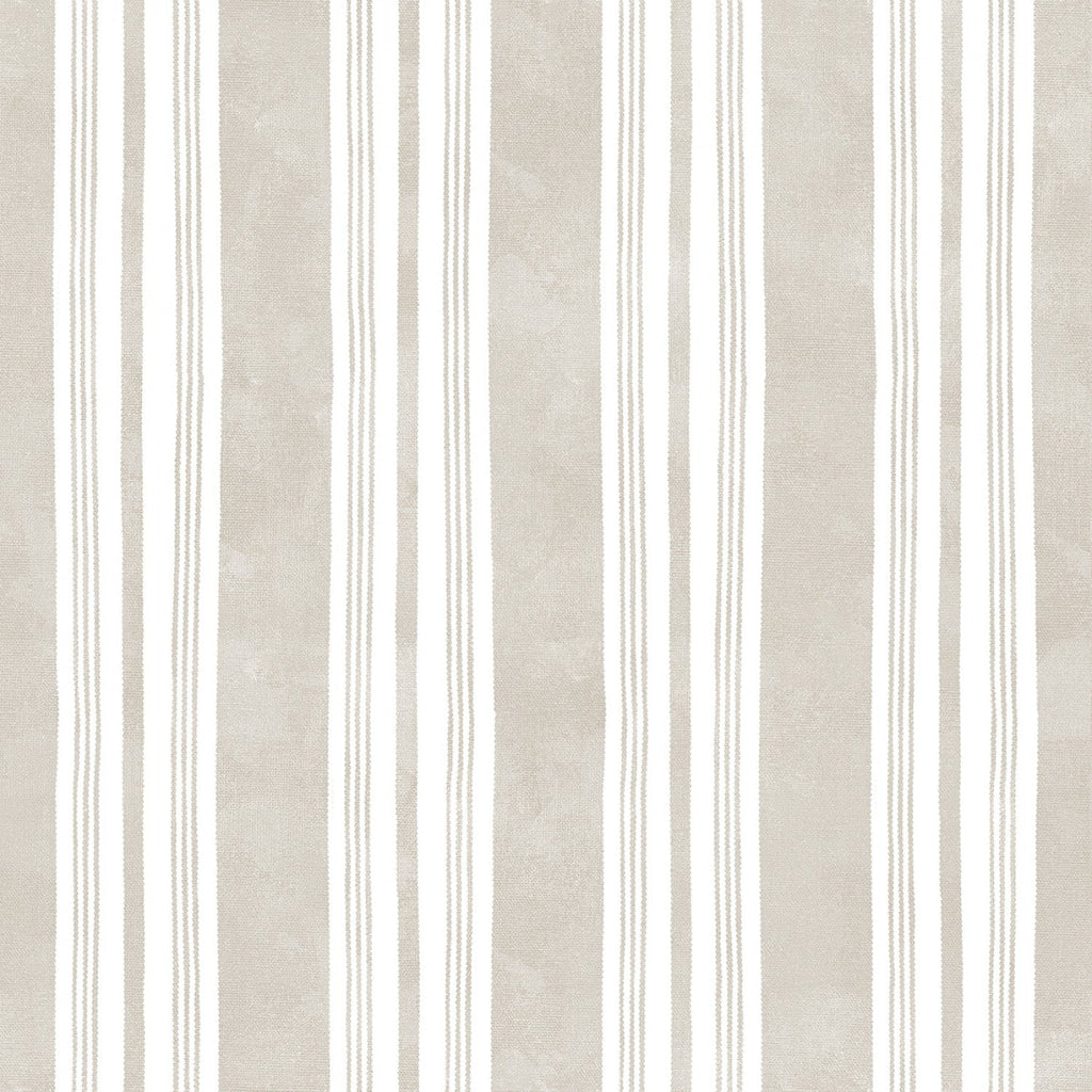 HHAP4802-E  Homemade Happiness. Cream and grey stripe.