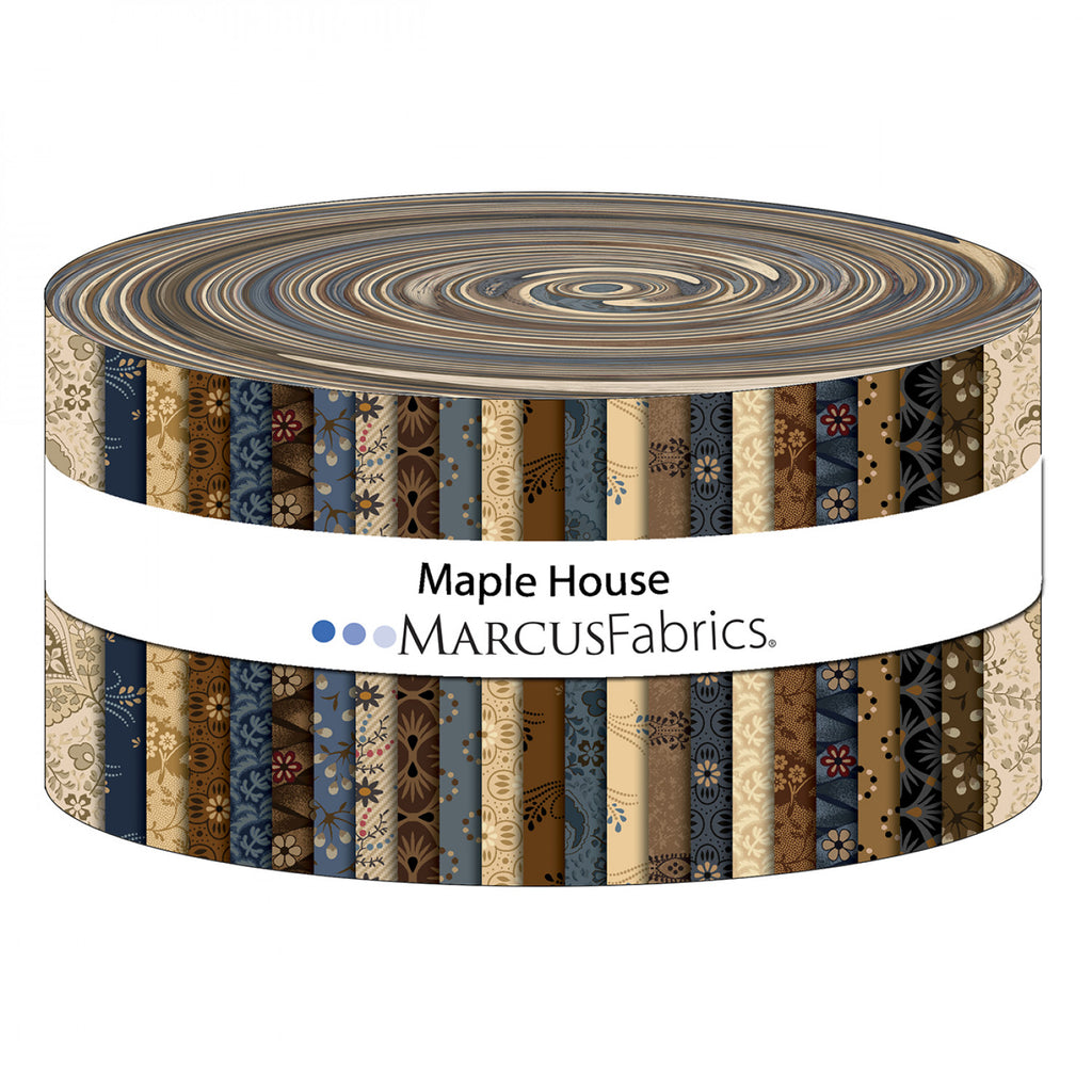 Maple House Pam Buda Marcus Fabrics Traditional 2 1/2" Strips