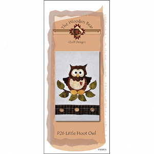 Patternlet  The Wooden Bear   Pattern  Little Hoot Owl Pattern  applique   towels