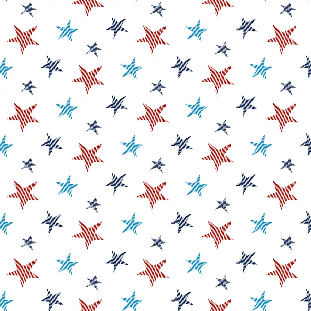 Liberty for All, Jessica Mundo, Henry Glass, Patriotic, stars, 650-07