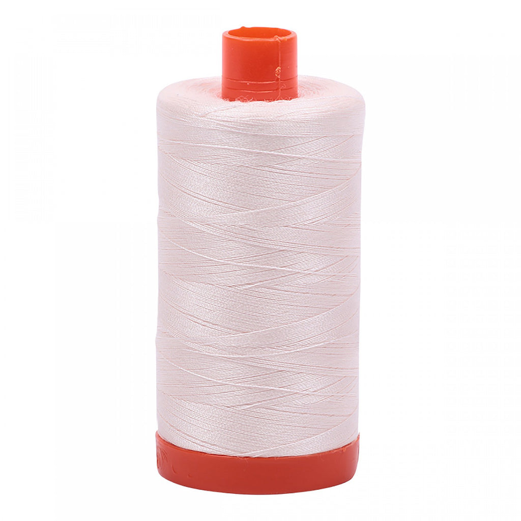 Mako Cotton Thread Solid 50wt 1422yds Oyster # A1050-2405  Aurifil USA  Thread