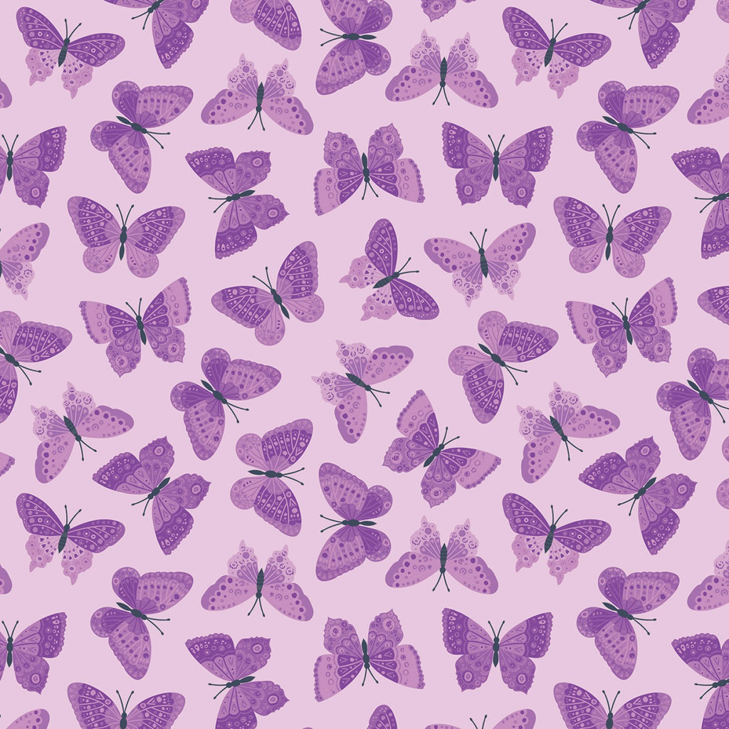 c13223r-Lavender, STRENGTH IN Lavender, Riley Blake Designs, Courage, Faith, butterfly