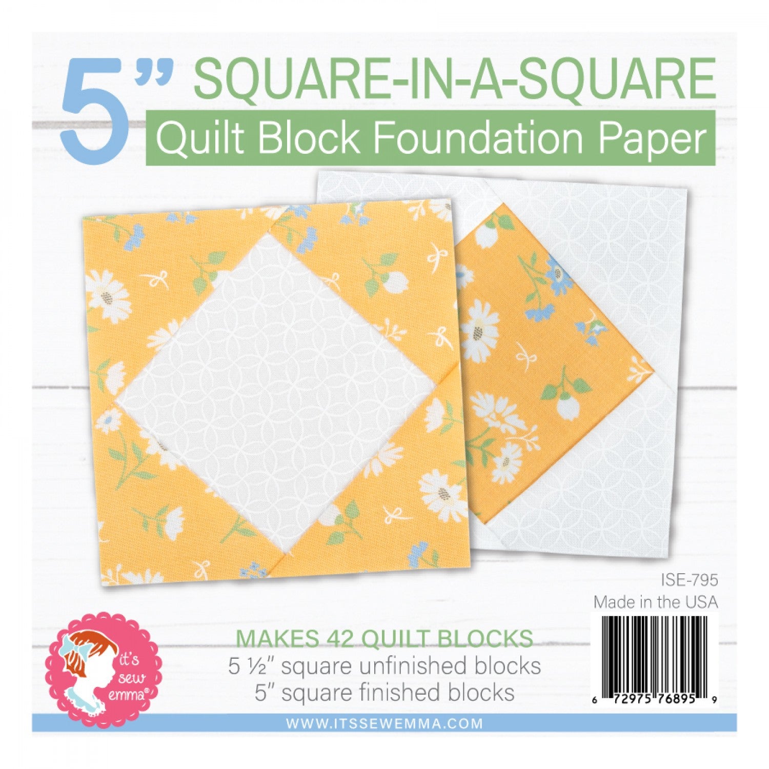 Quilt 9 Square Paper Template