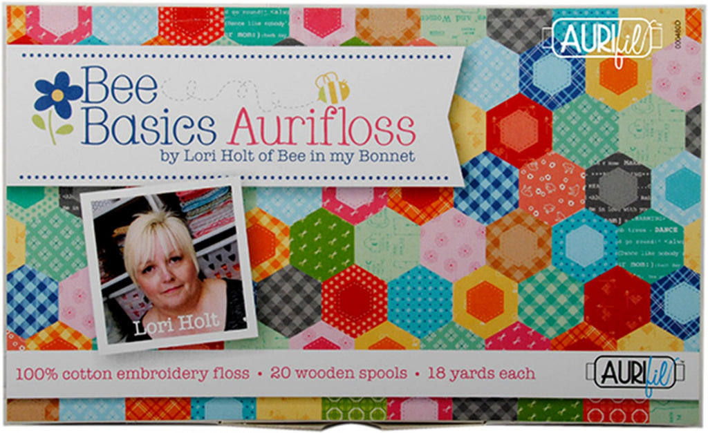 Bee Backgrounds, Bee Backings & Borders, Bee Basics Coll by Bee Basics Aurifloss # LH30BB20  thread