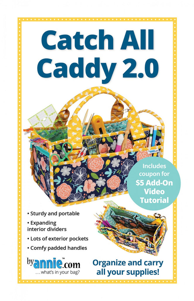 Catch All Caddy 2.0   By Annie   Caddy  Tote